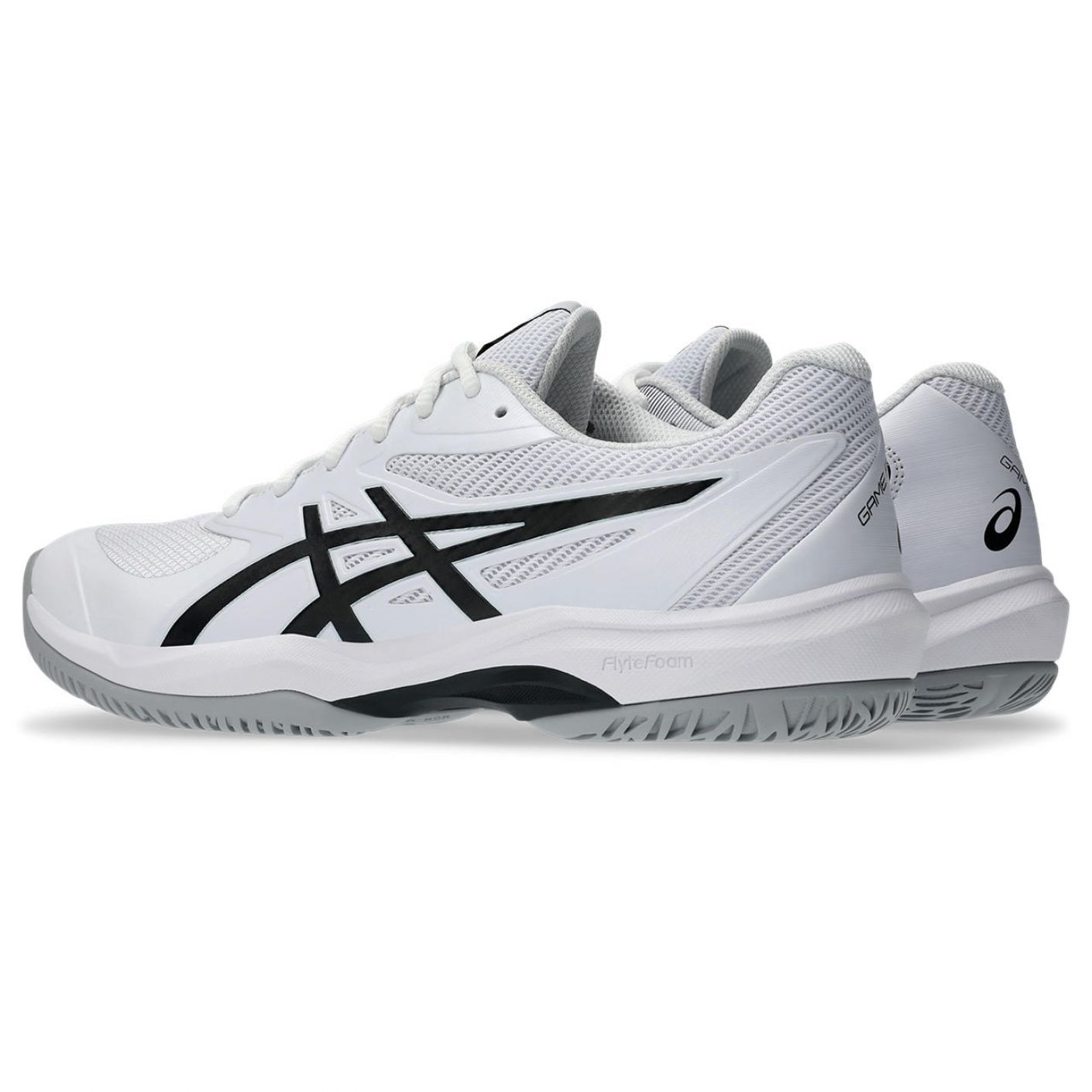 Asics Game FF White/Black Da Uomo