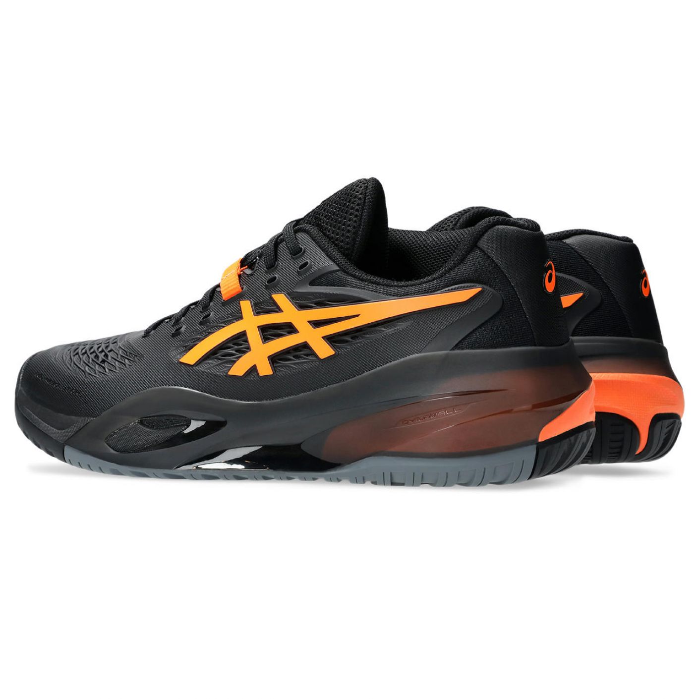 Asics Gel-Resolution X Black/Shocking Orange Da Uomo