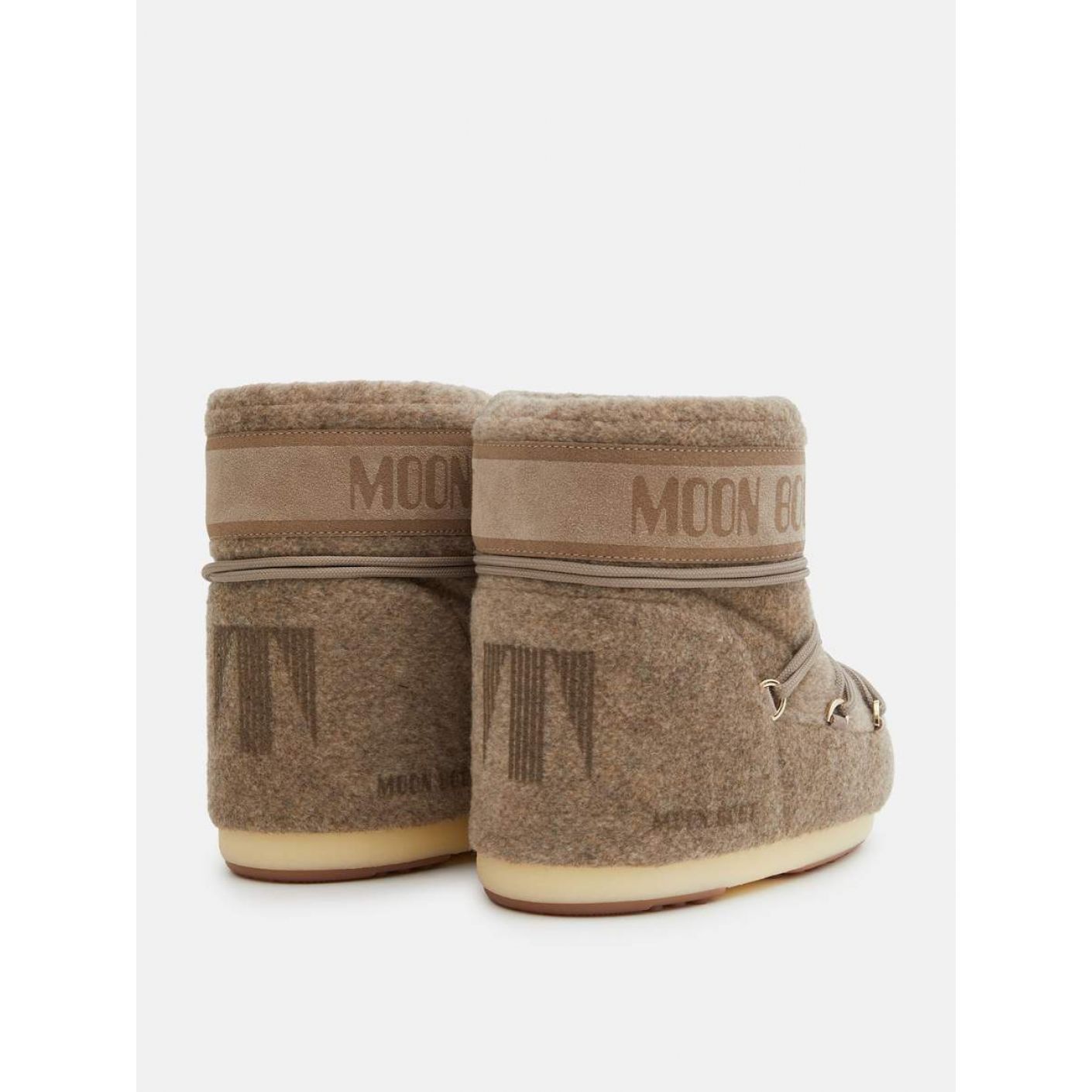 Moon Boot Icon Low Felt Beige Melange