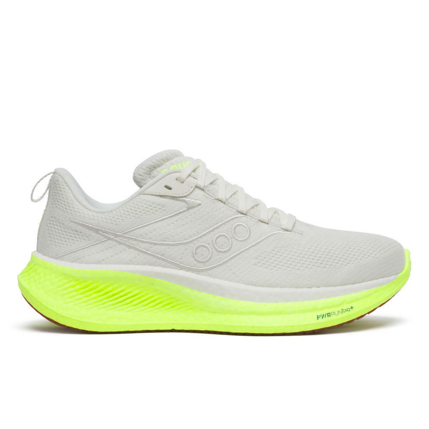 Saucony Ride RFG White/Citron da Donna