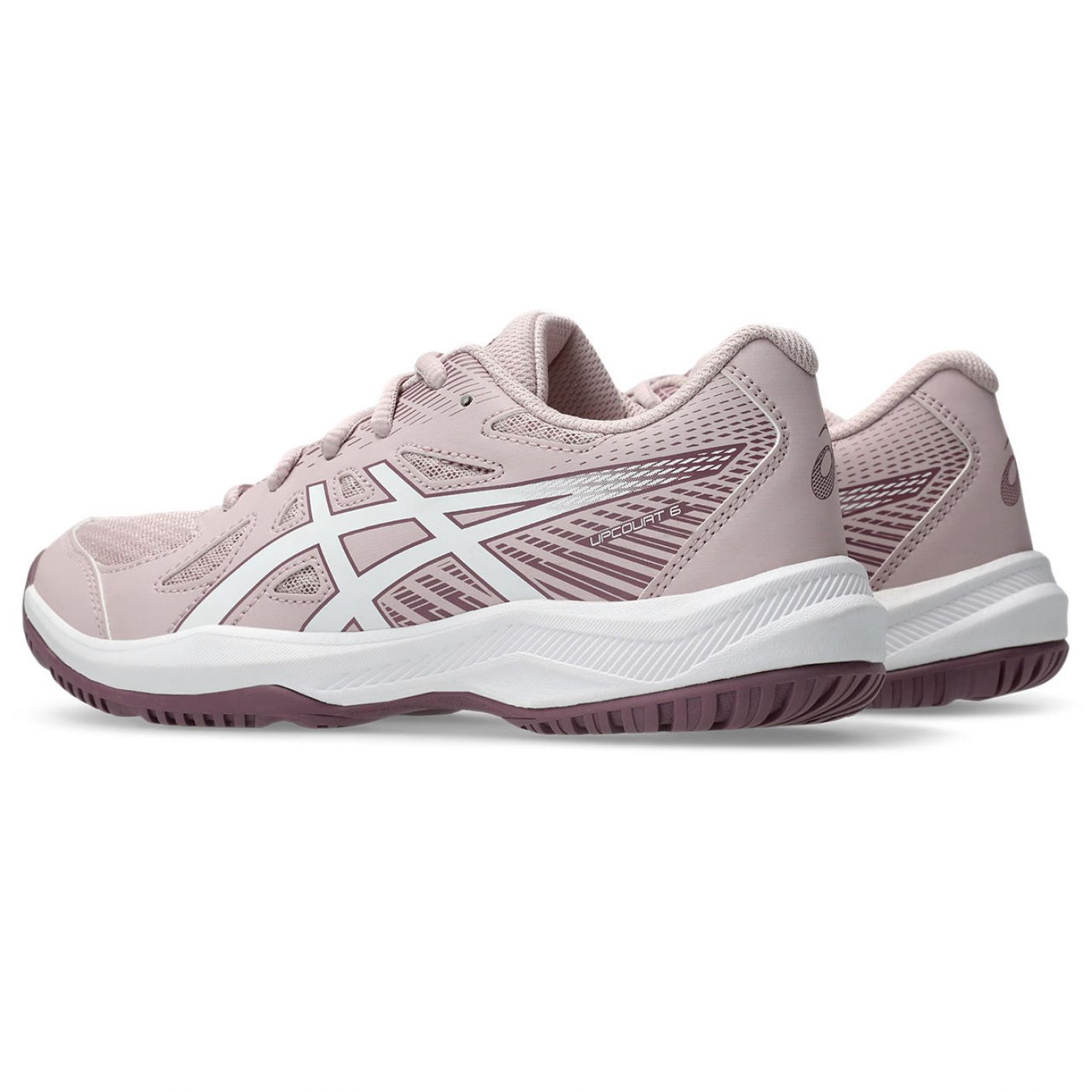 Asics Upcourt 6 GS Watershed Rose/White