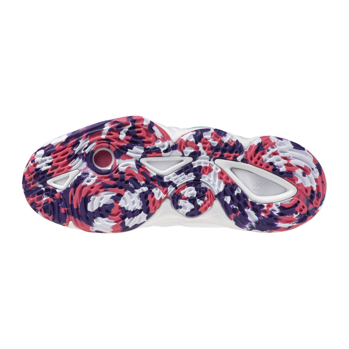 Mizuno Wave Momentum 3 Mid White/Violet Indigo/Camellia Rose