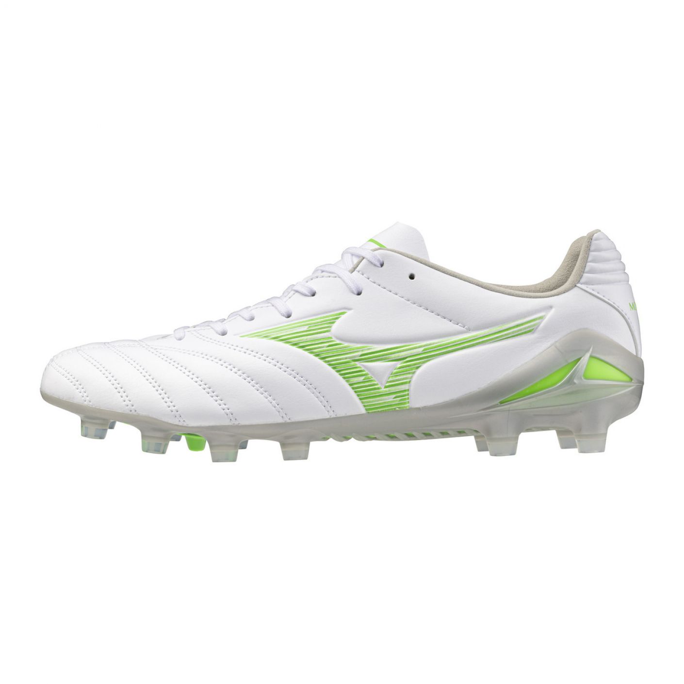 Mizuno Monarcida Neo III Pro MD White/Neon Green