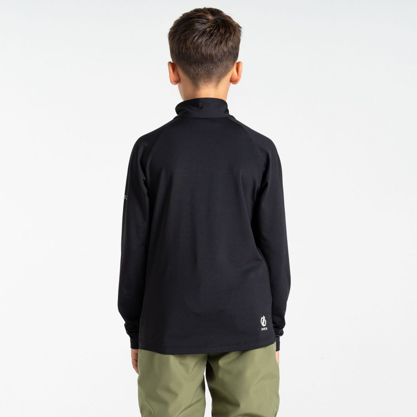 Dare2b Consist II Core St Schwarzes Kinder-Unterhemd