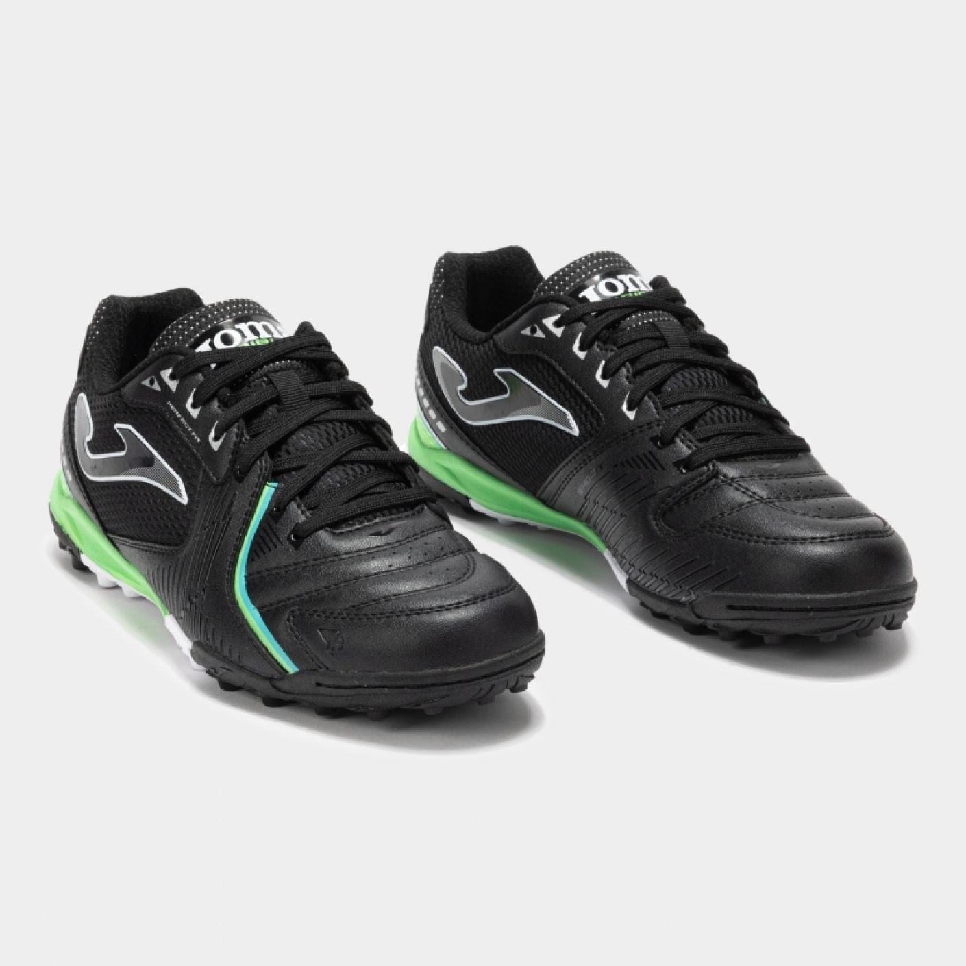 Joma Dribling 2501 TF Black/Green da Uomo