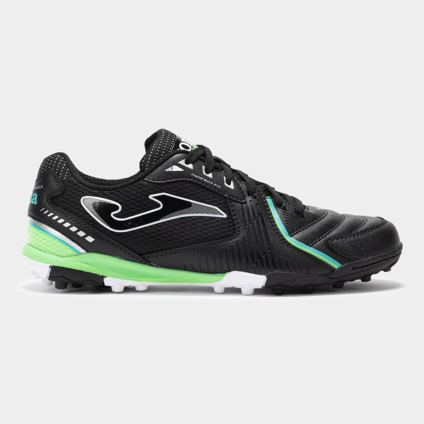 Joma Dribling 2501 TF Black/Green da Uomo