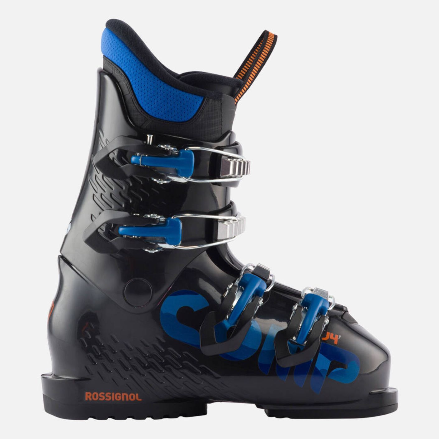 Rossignol Comp J4 Schwarze Kinderskischuhe