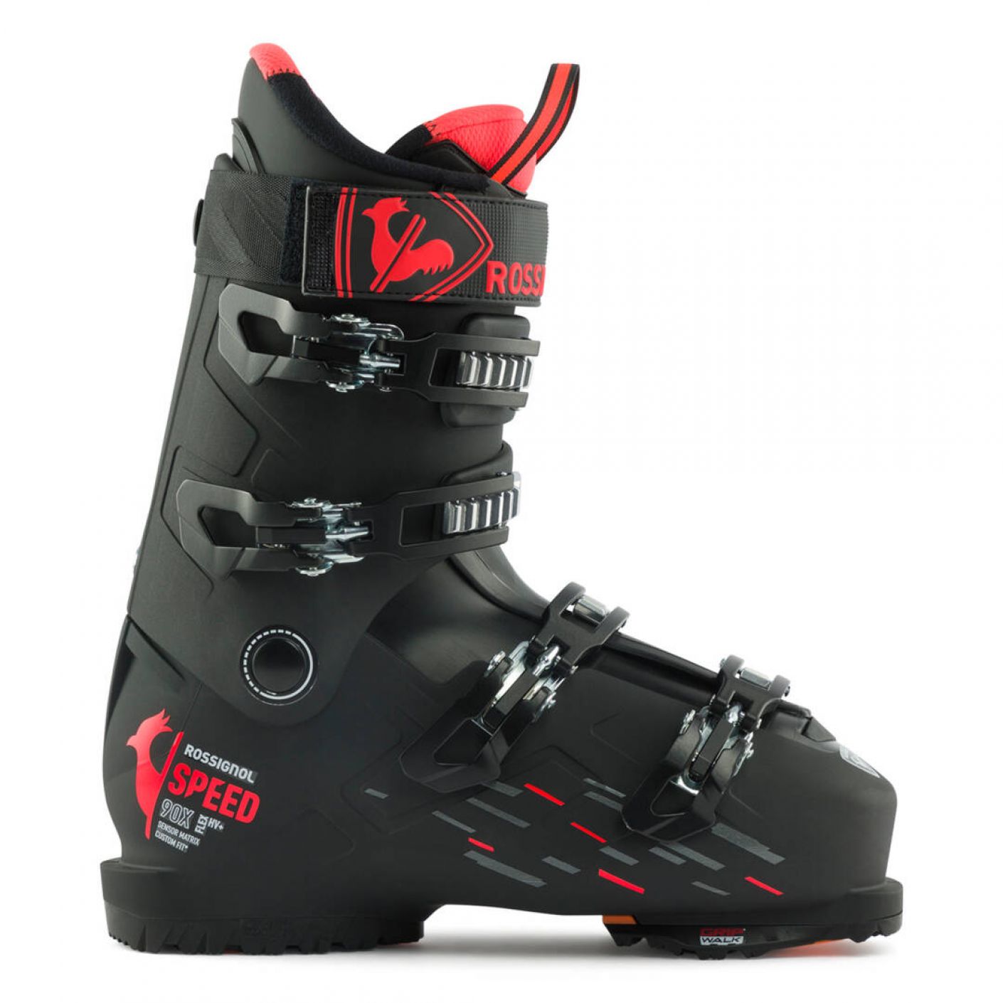 Rossignol Speed 90 X HV+GW Schwarze Stiefel
