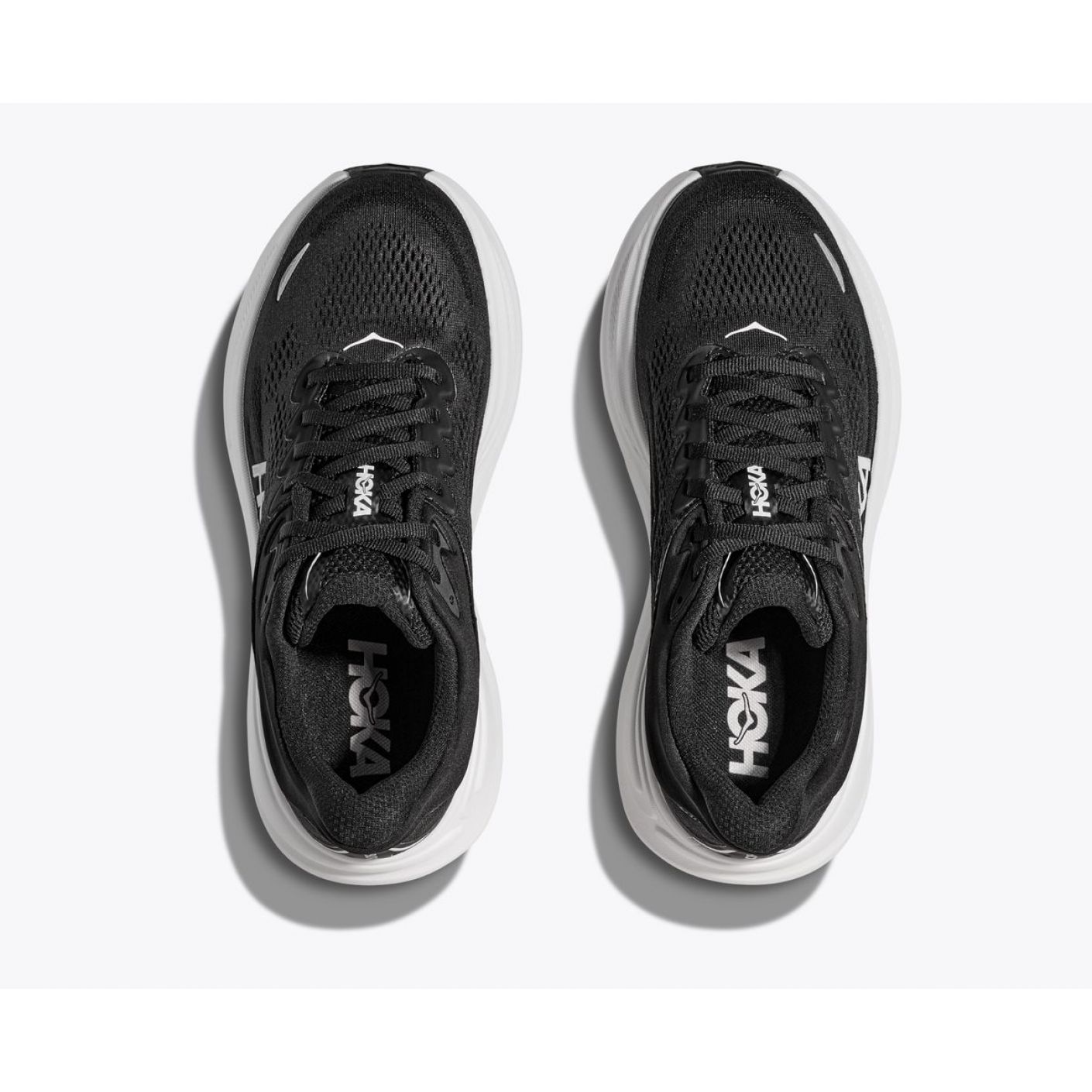 Hoka Bondi 9 Schwarz/Weiß für Damen