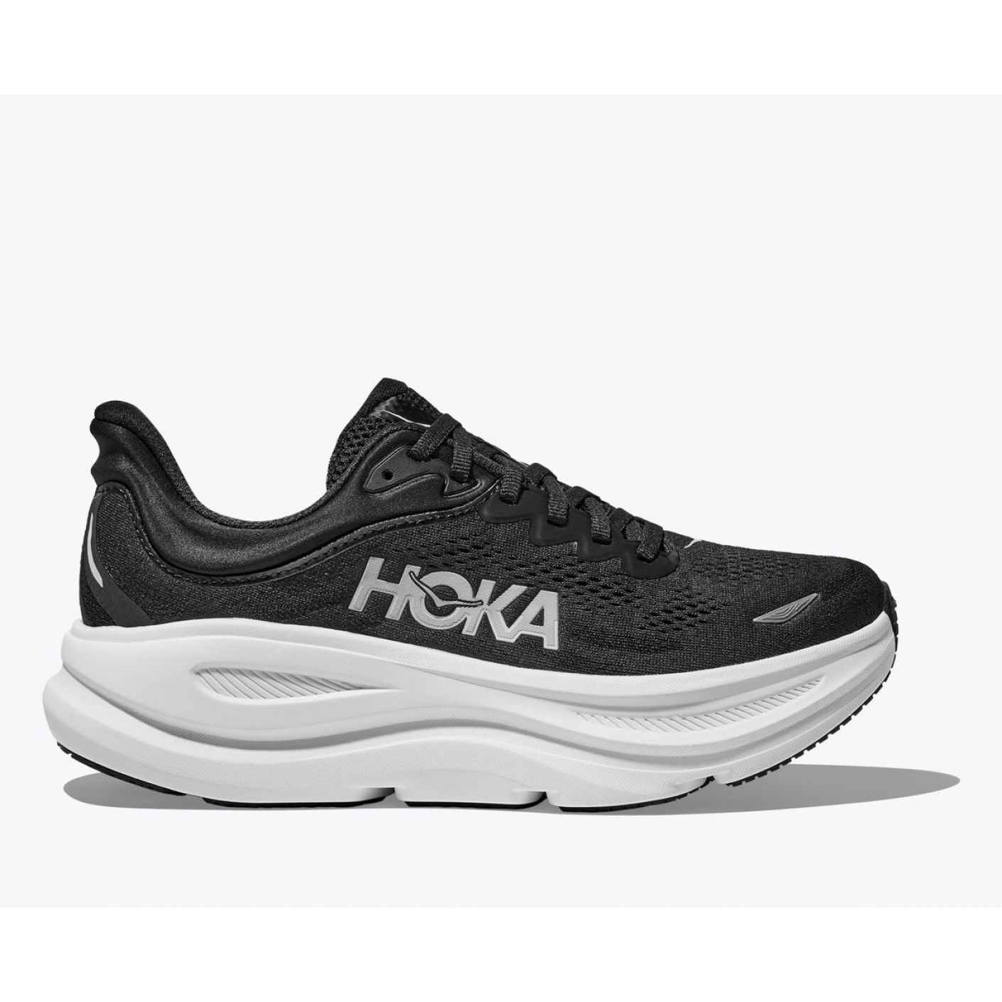 Hoka Bondi 9 Schwarz/Weiß für Damen