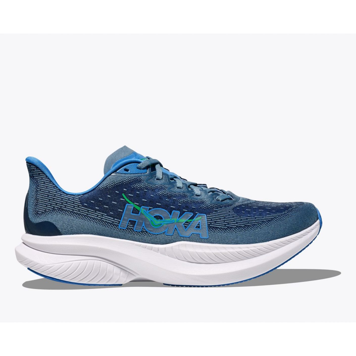 Hoka Mach 6 Downpour/Thunder Cloud da Uomo 