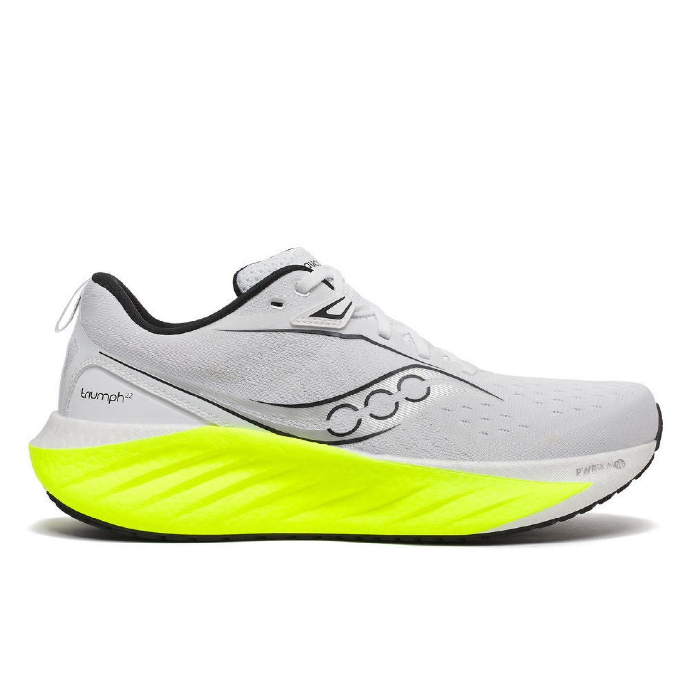 Saucony Triumph 22 White/Citron da Uomo