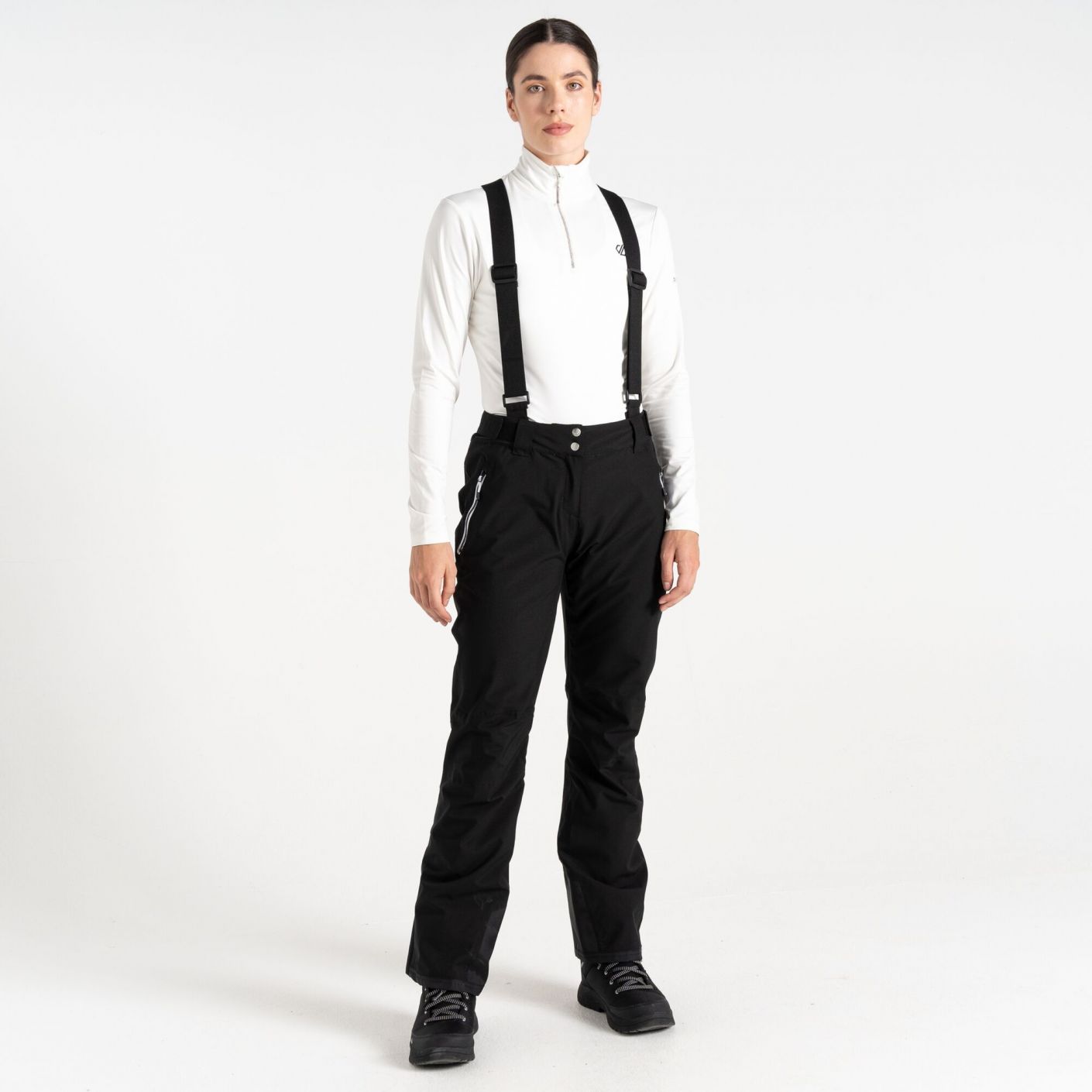 Dare2b Damen Diminish Ski-Latzhose in Schwarz