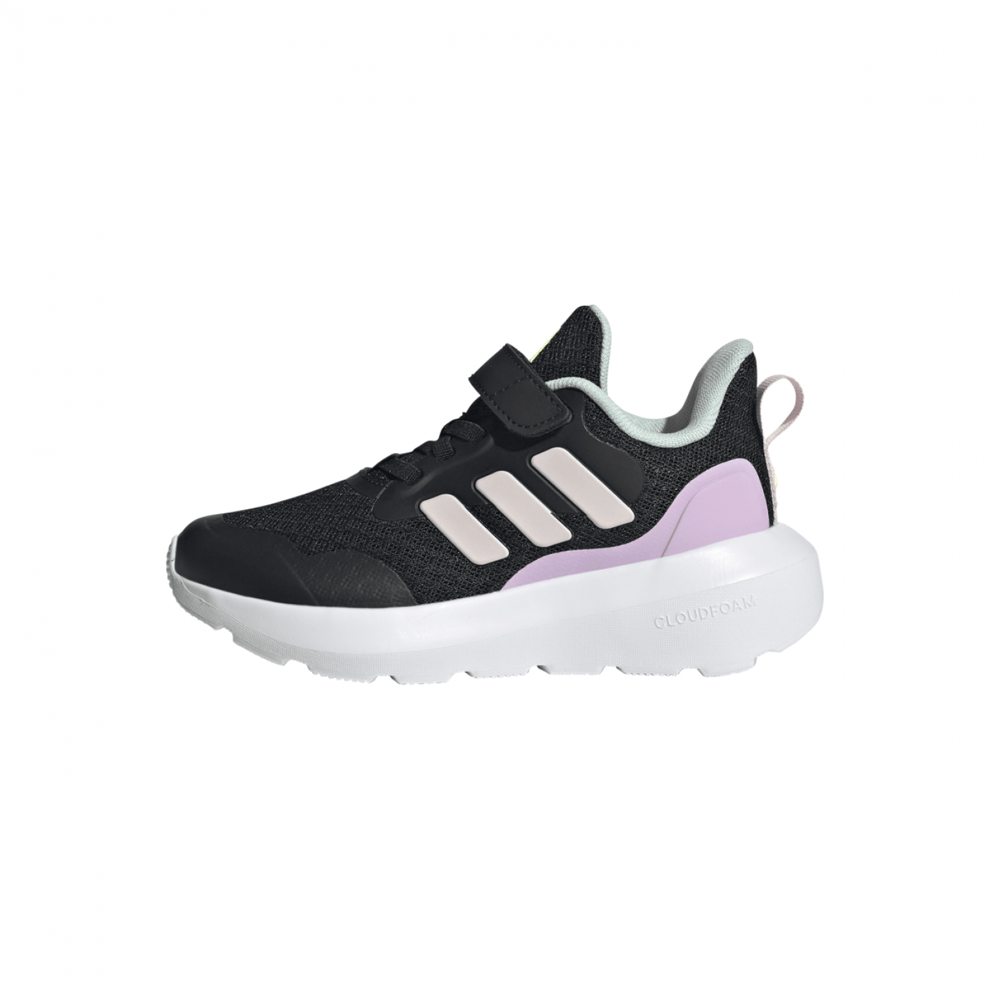 Adidas Fortarun 3.0 El C Core Schwarz/Clear Pink/Bliss Lila