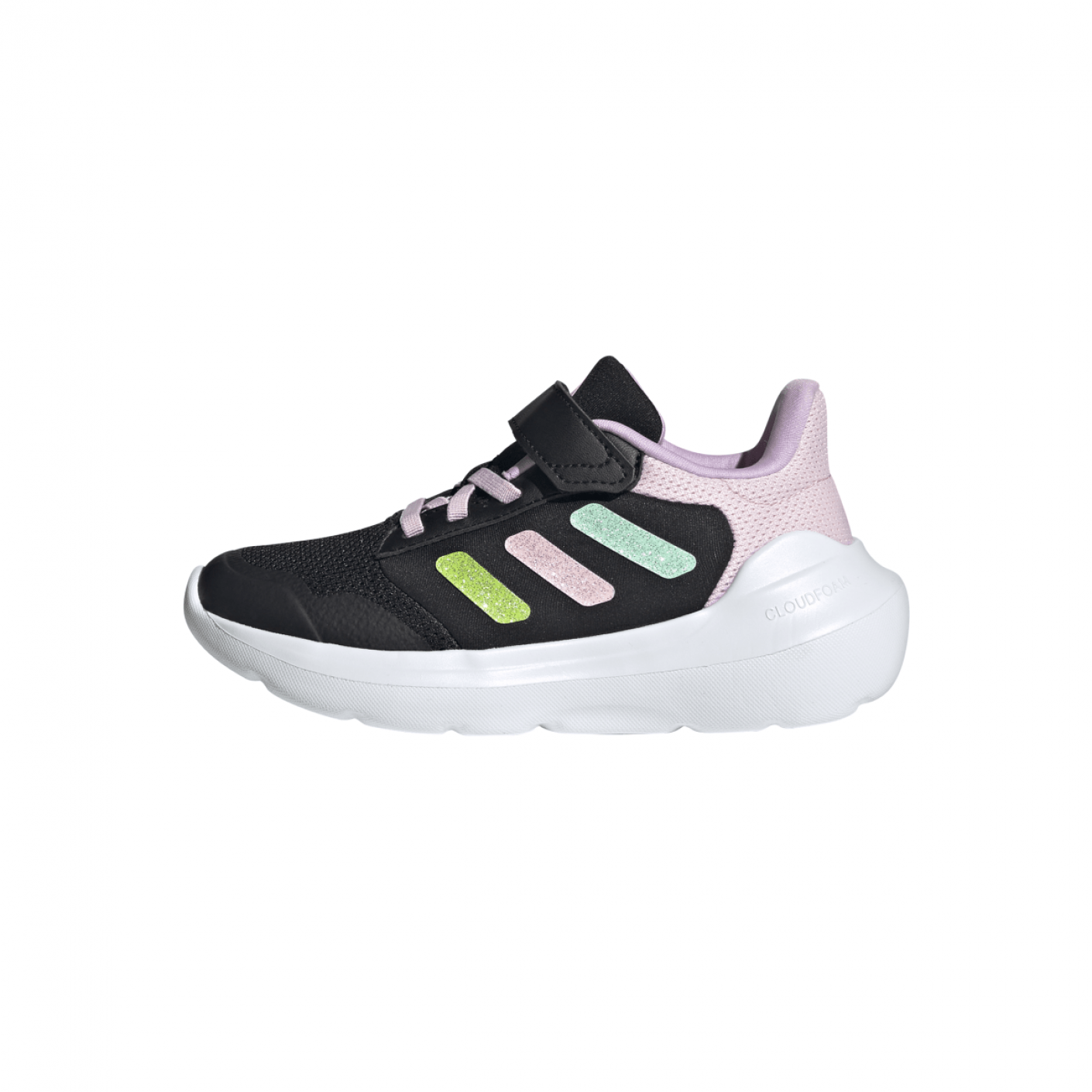 Adidas Tensaur Run 3.0 El C Core Schwarz/Mintgrün/Pink