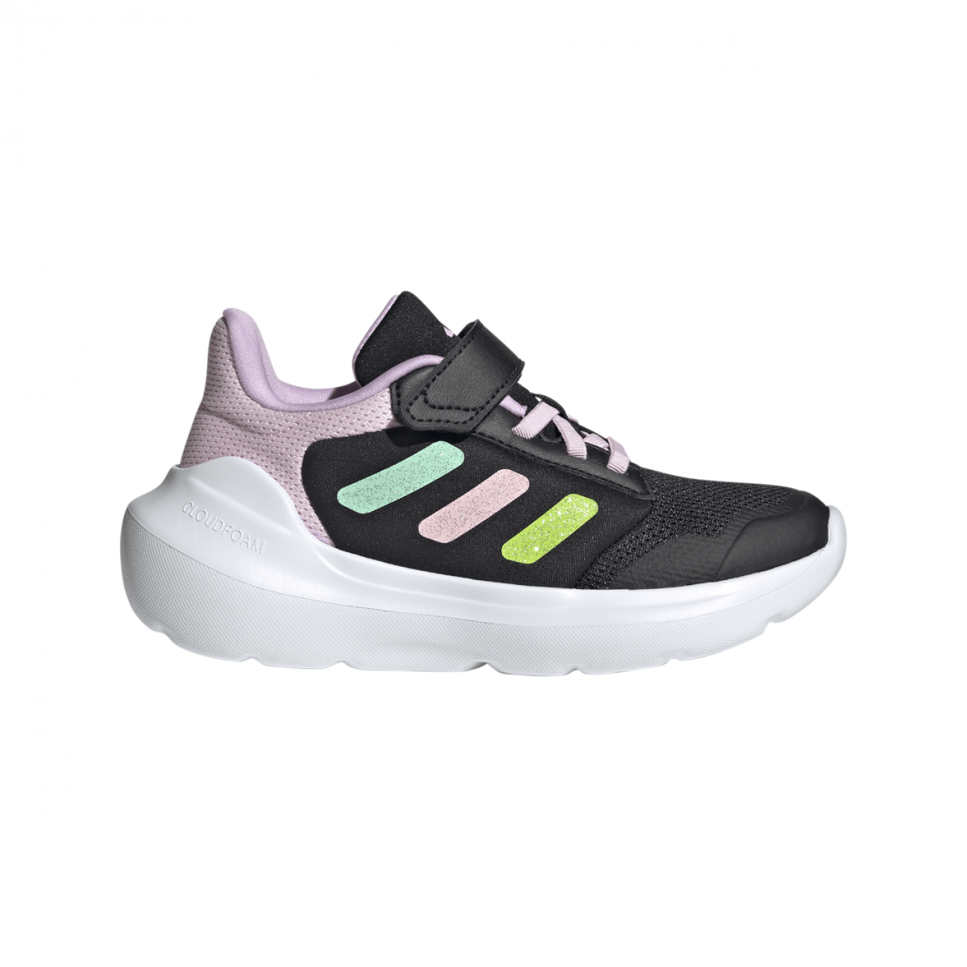 Adidas Tensaur Run 3.0 El C Core Schwarz/Mintgrün/Pink