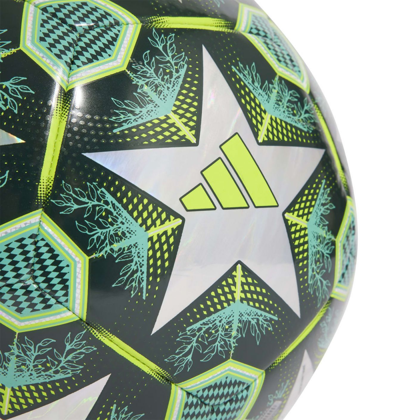 Adidas Pallone UCL Training 24/25 Multicolor/Shadow Green/Solar Slime