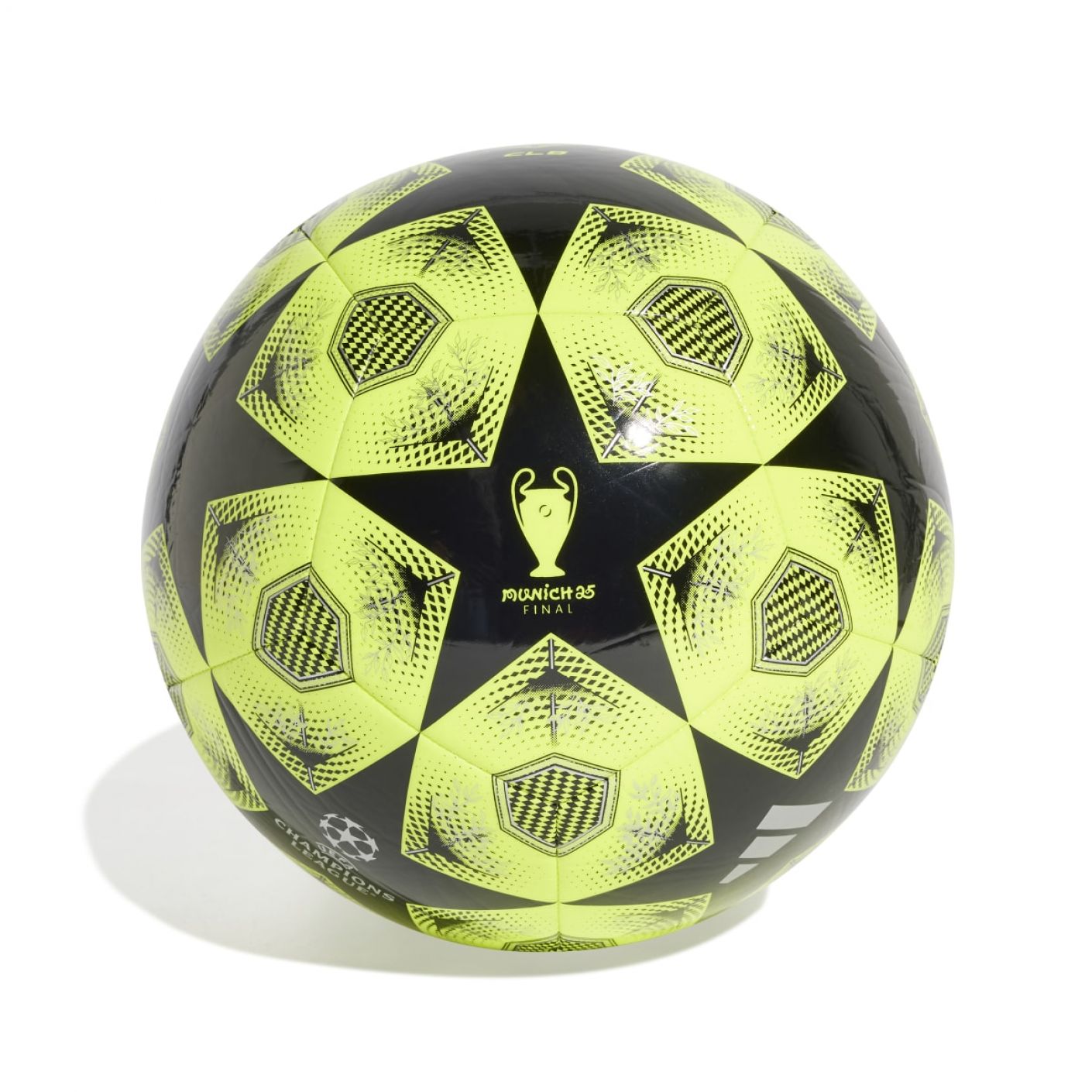 Adidas Pallone UCL Club 24/25 Solar Yellow/Black/Silver Metallic