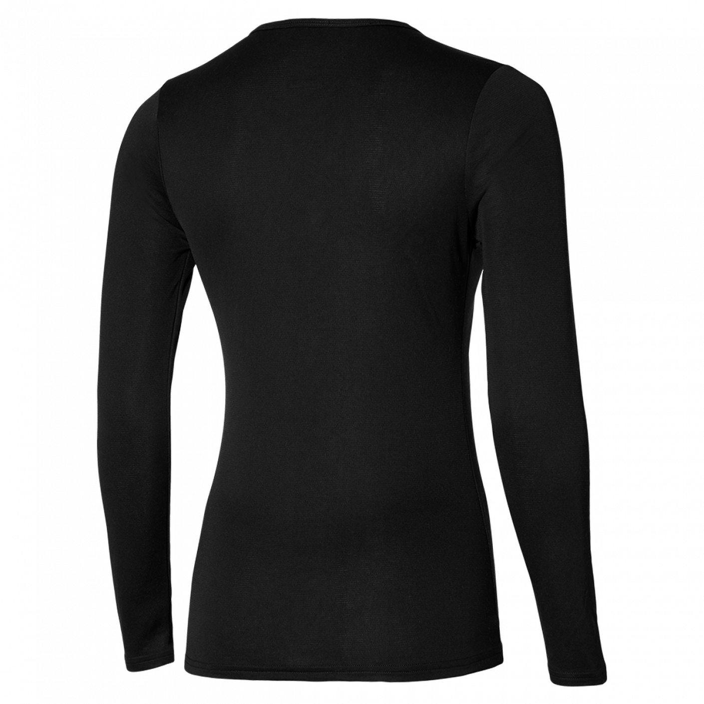 Mizuno Maglia termica Breath Thermo Round-Neck Nera da Donna