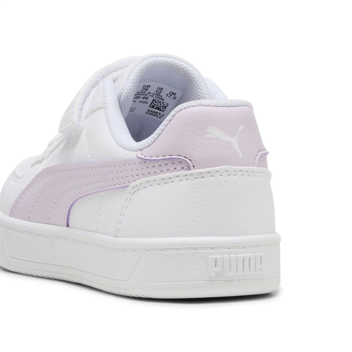 Puma Caven 2.0 AC+PS Weiß/Flieder Frost für Mädchen