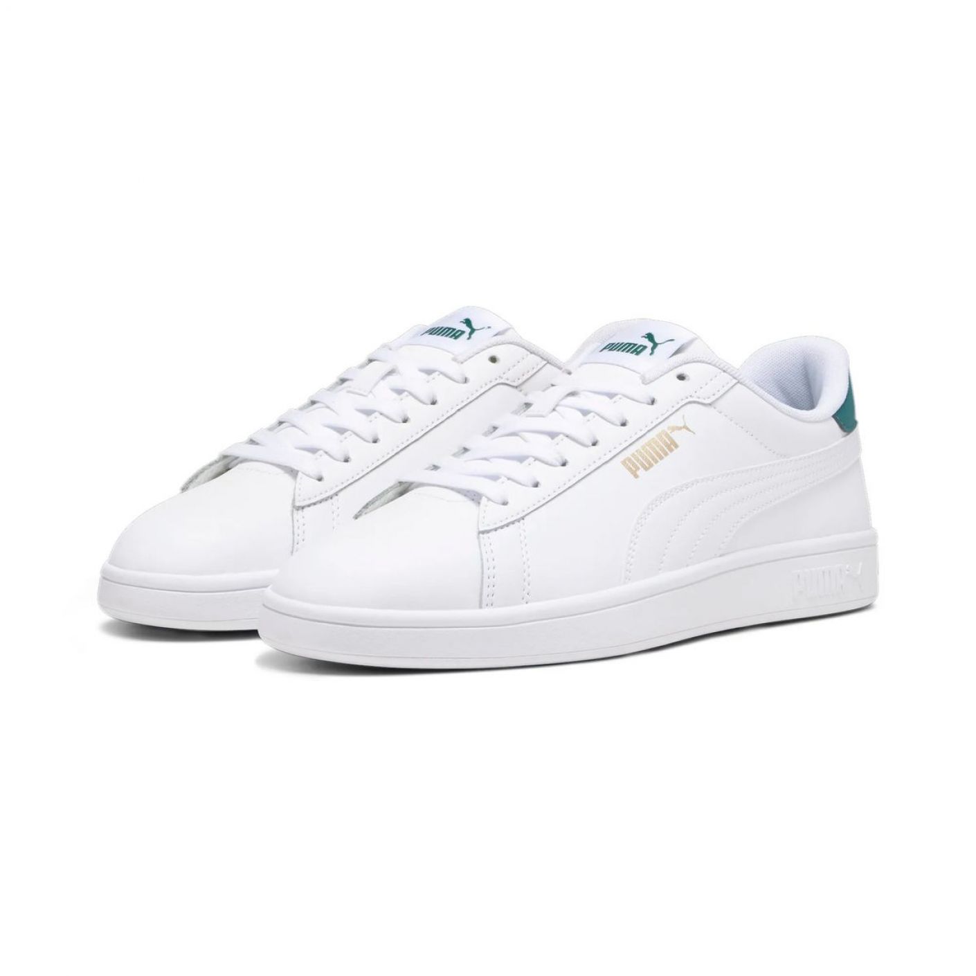 Puma Smash 3.0 L White/Malachite da Uomo