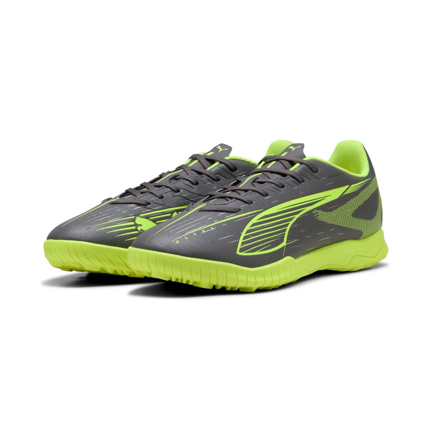 Puma Ultra 5 Play TT Matte Aged Silver/Yellow Alert/Aged SIlver da Uomo