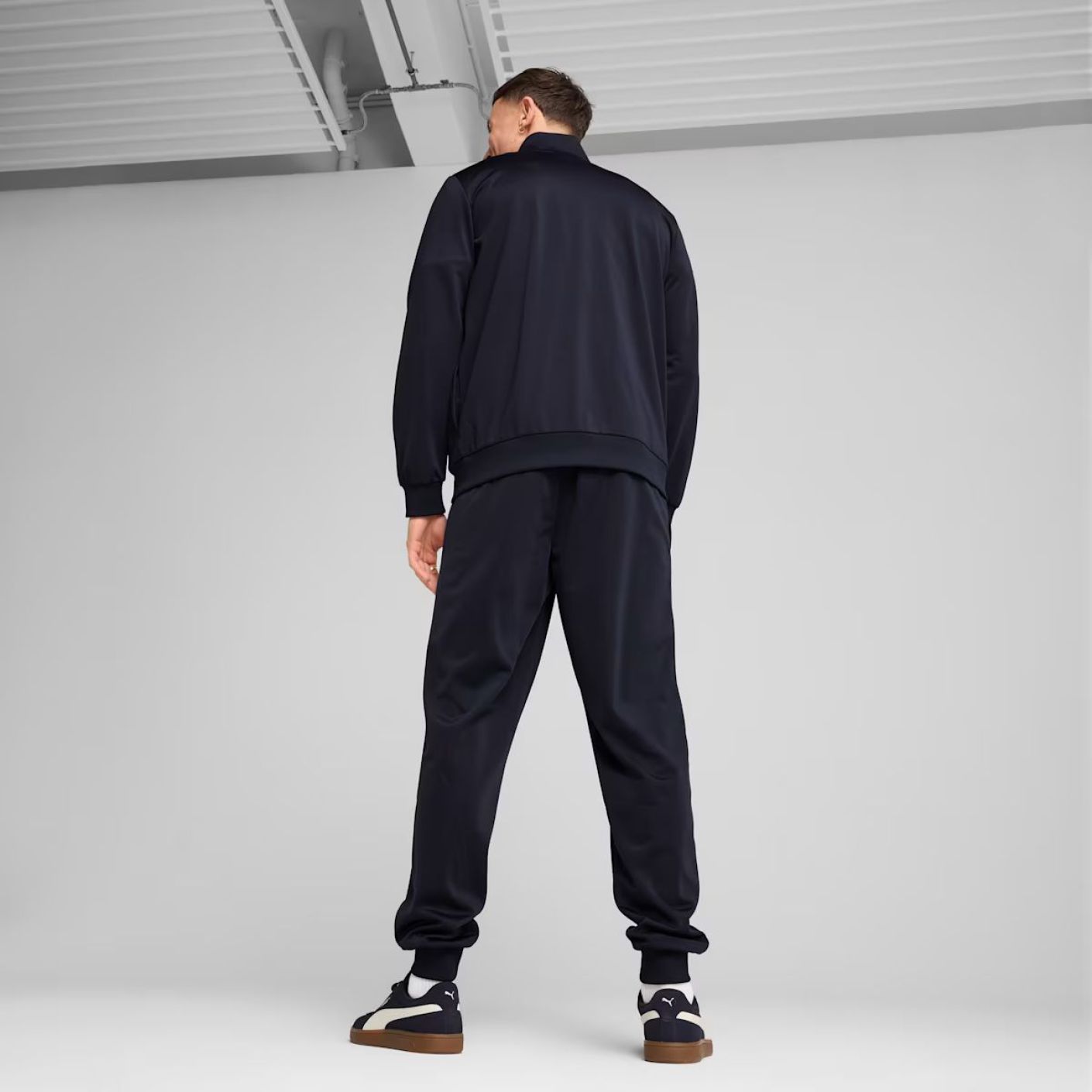 Puma Essentials Poly Trainingsanzug Herren Blau 