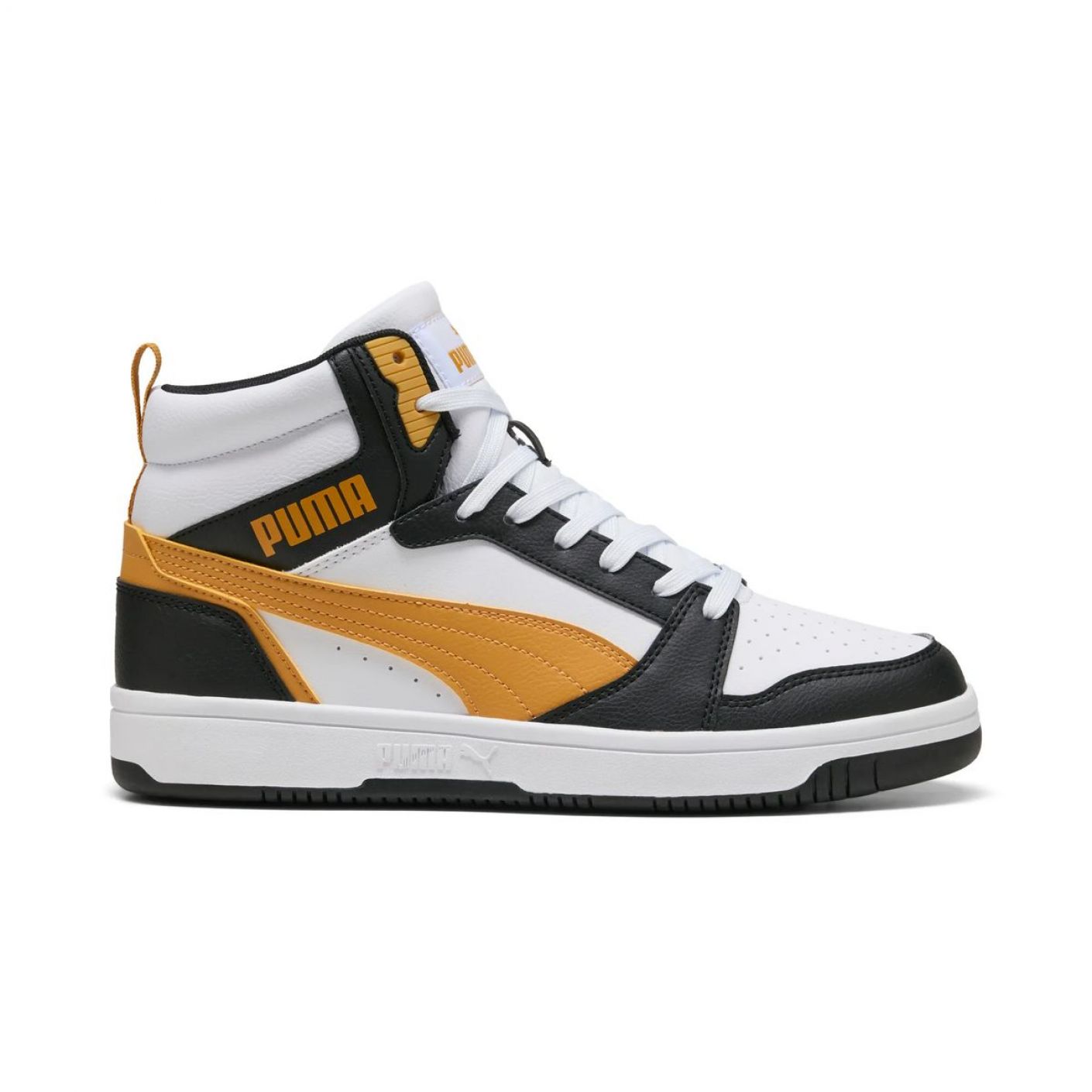 Puma Rebound V6 White/Archive Gold/Black da Uomo