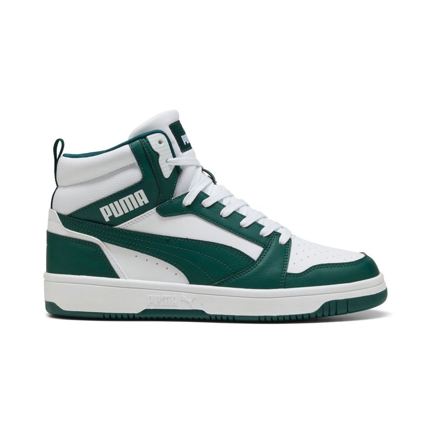 Puma Rebound V6 White/Dark Myrtle da Uomo