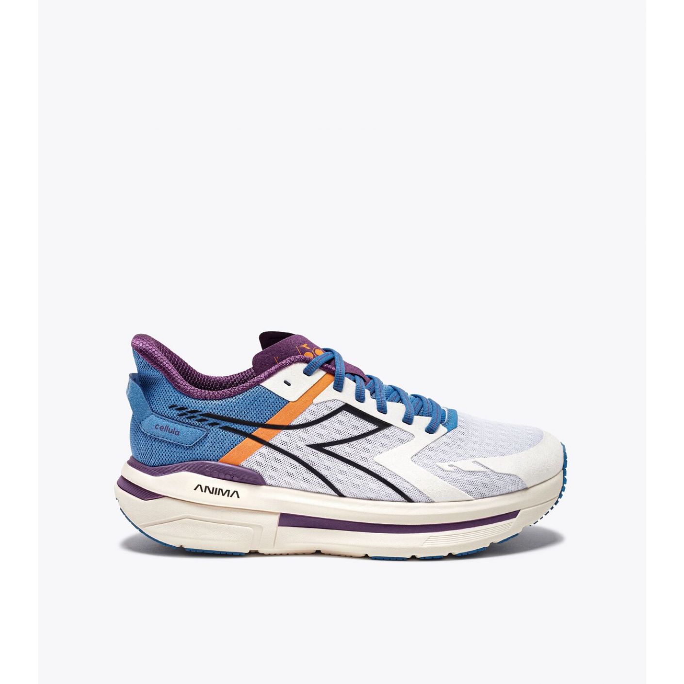 Diadora Cellula Bianco/Azzurro/Viola Tai da Uomo