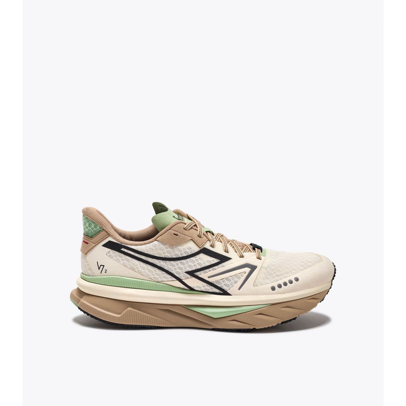 Diadora Atomo V7000-2 Bianco/Beige Irish Cream da Uomo 