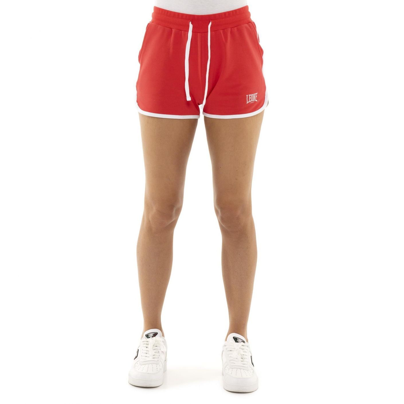 Leone Short New Basic Rosso da Donna