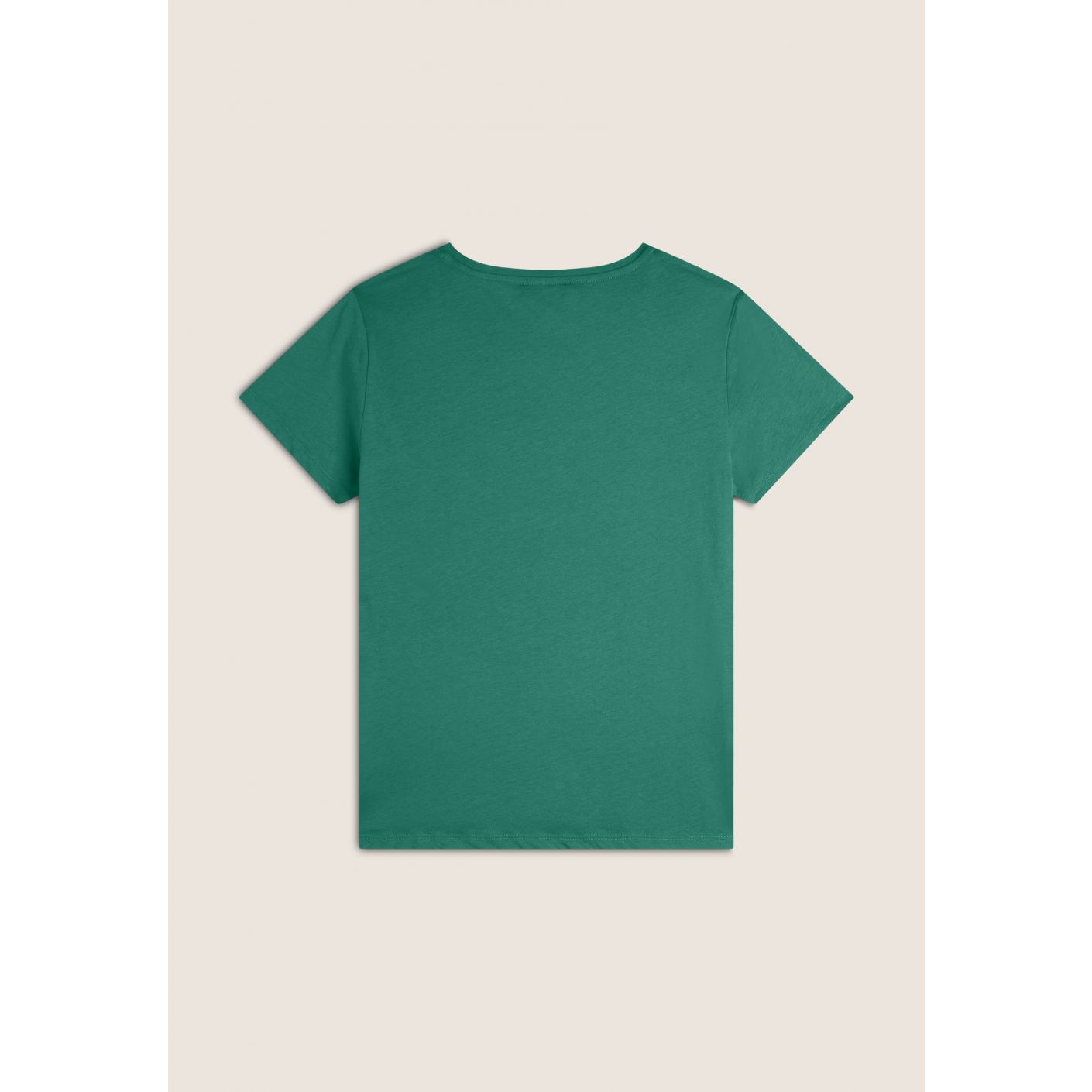 Freddy T-Shirt in jersey con grafica floreale Verde da Donna