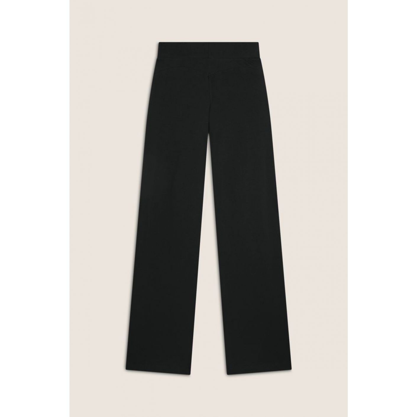 Freddy Pantaloni comfort fit con gamba ampia Nero da Donna