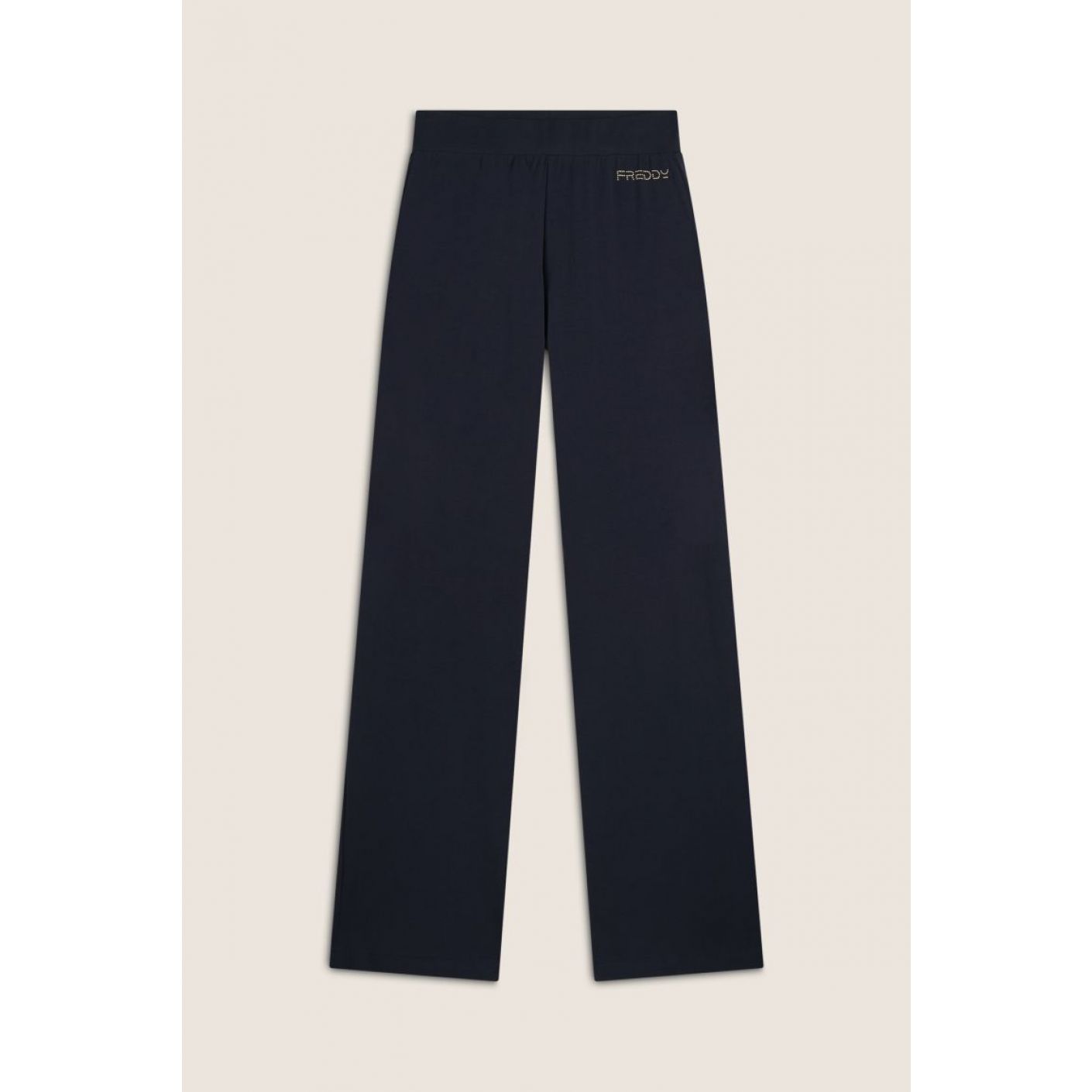 Freddy Pantaloni comfort fit con gamba ampia Blu da Donna