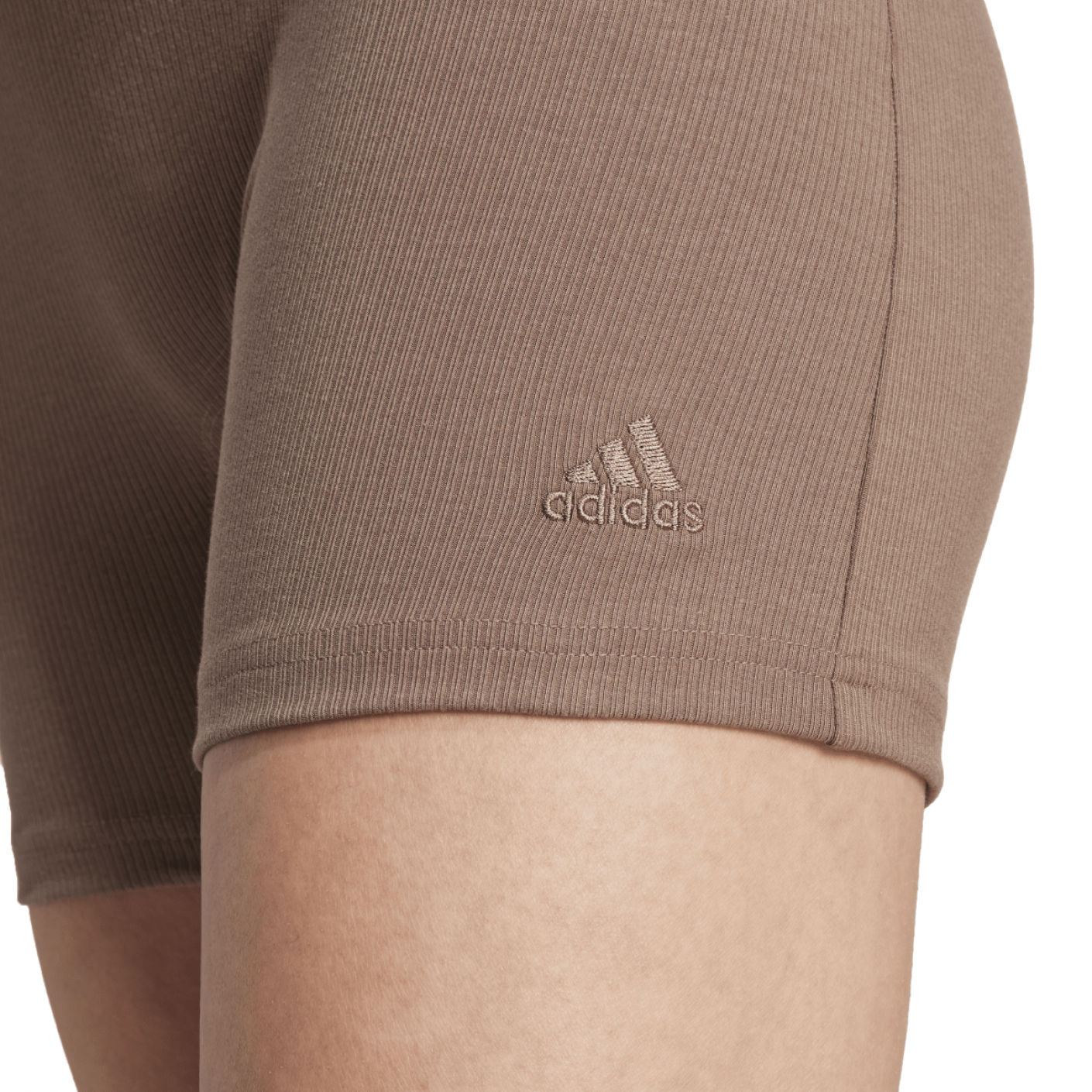 Adidas Shorts Lounge Ribbed High-Waist Bike für Damen