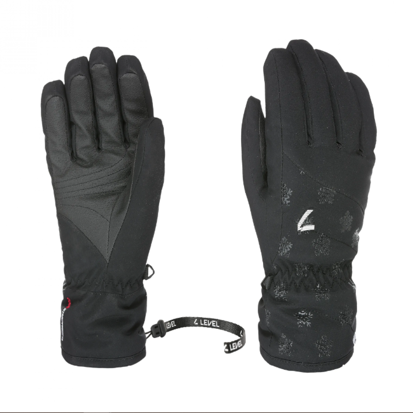 Level Damen Astra GTX Skihandschuhe Schwarz