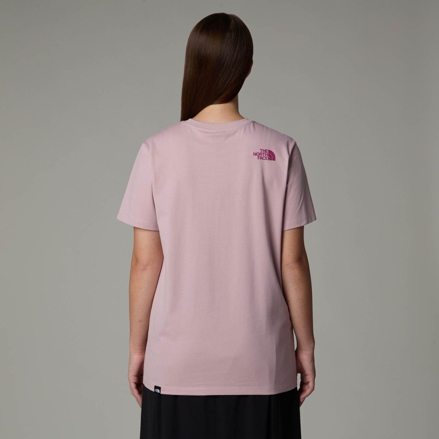 The North Face Relaxed Easy Metal Pink/Cyber Berry T-Shirt für Damen
