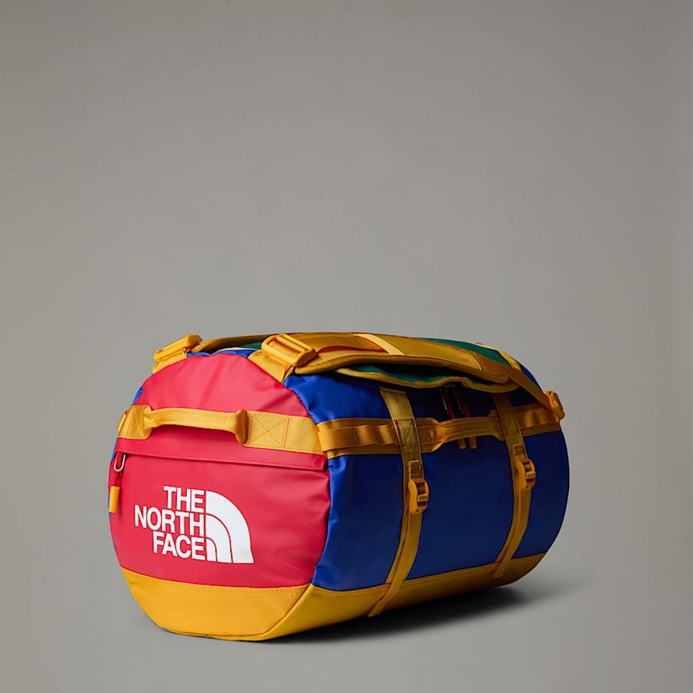 The North Face Duffel Base Camp S Blue/Red/Summit Gold