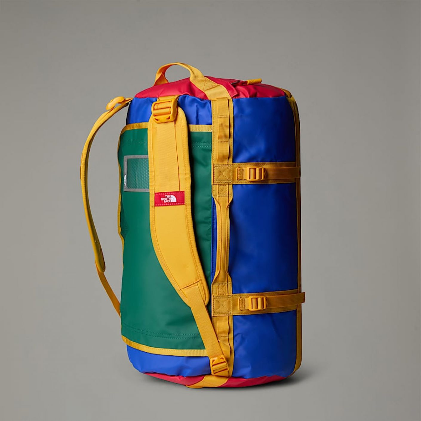 The North Face Duffel Base Camp S Blue/Red/Summit Gold