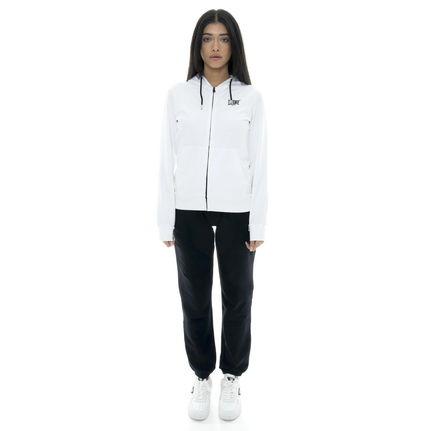 Leone Tuta New Basic Bianca/Nera da Donna