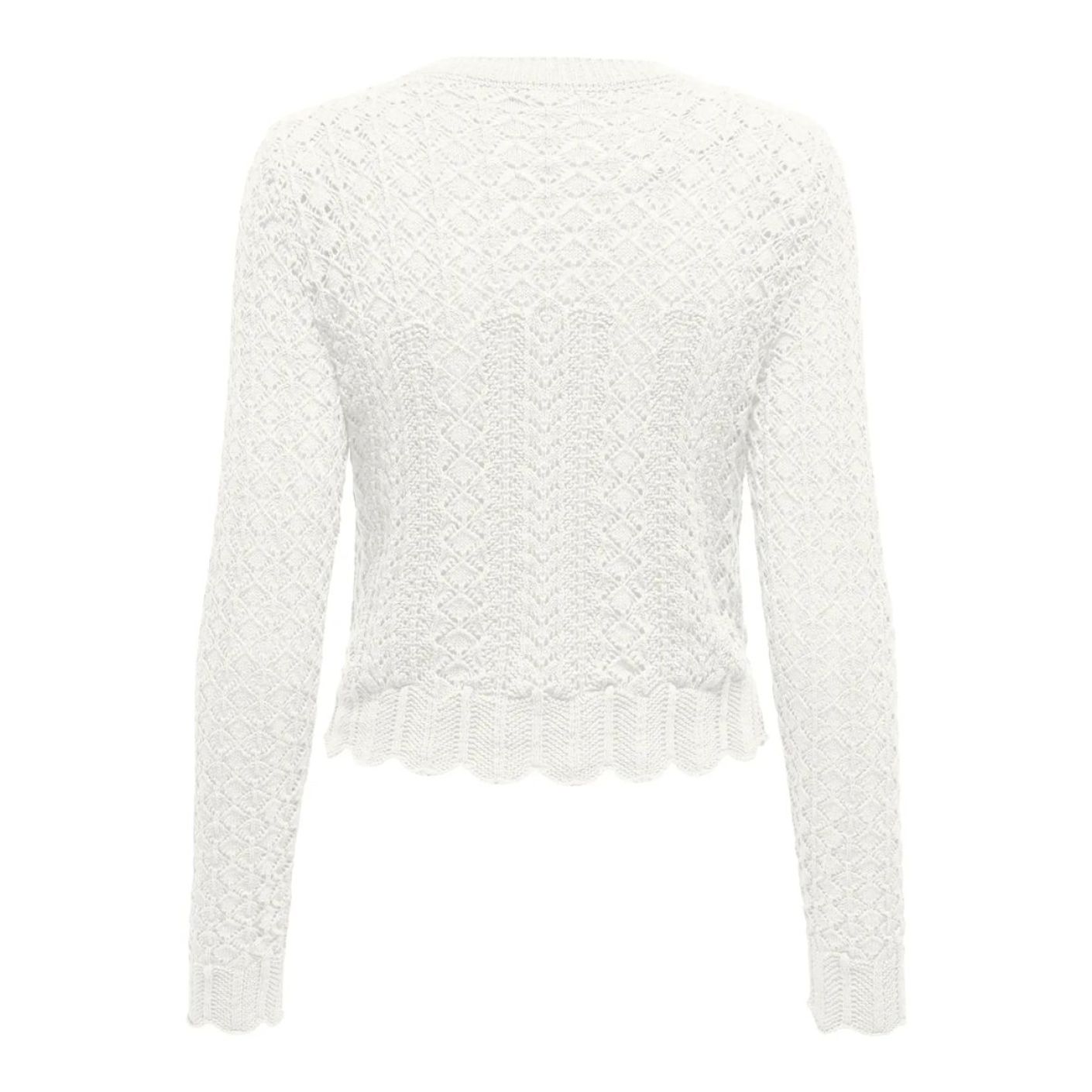 Only Pullover Onlsaga Cloud Dancer für Damen