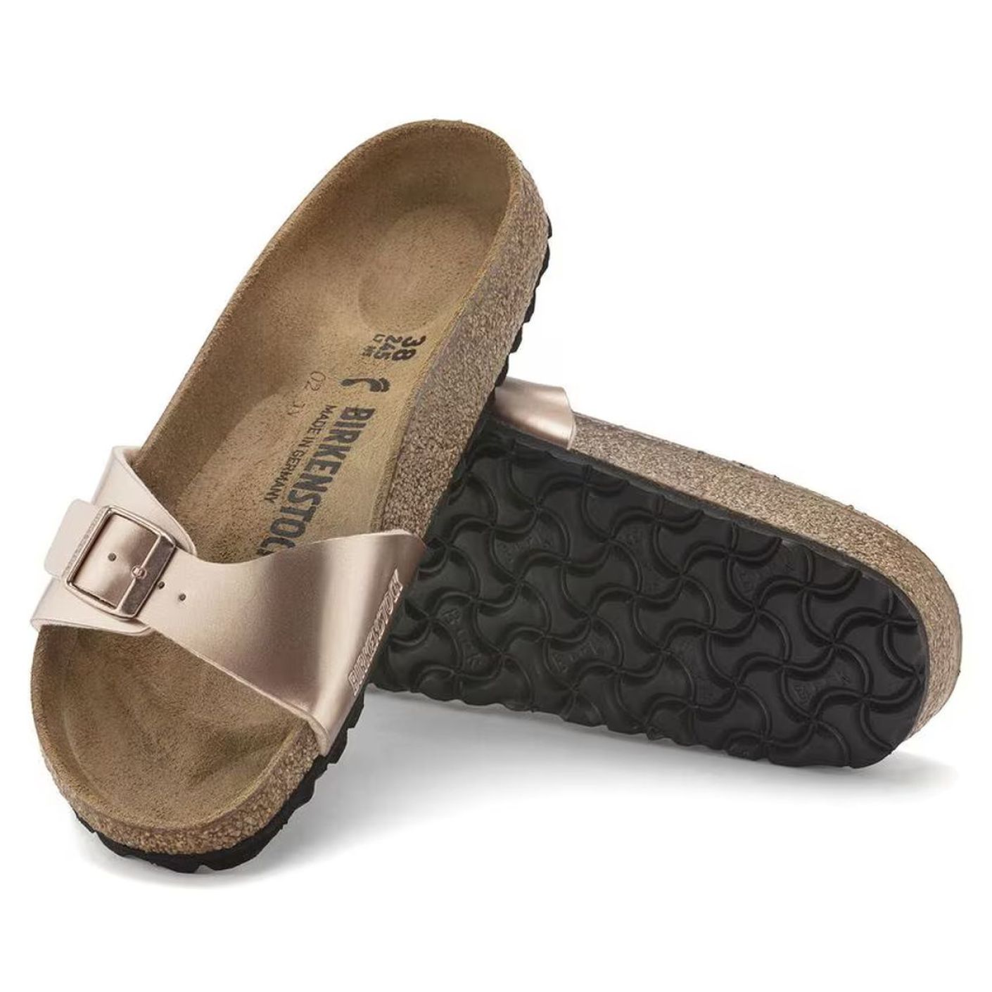 Birkenstock Madrid Birko-Flor Kupfer 