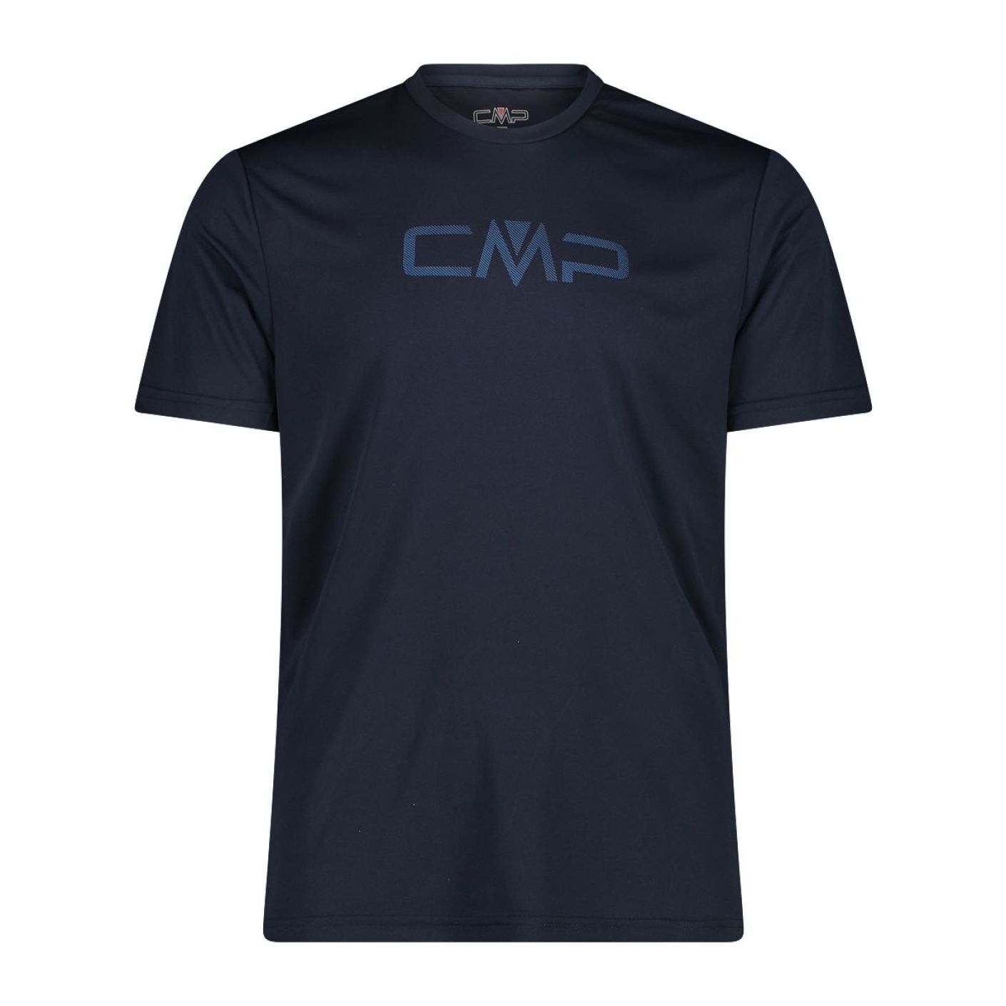 CMP T-Shirt Rundhals mit Logo B.Blue/Dusty Blue für Herren