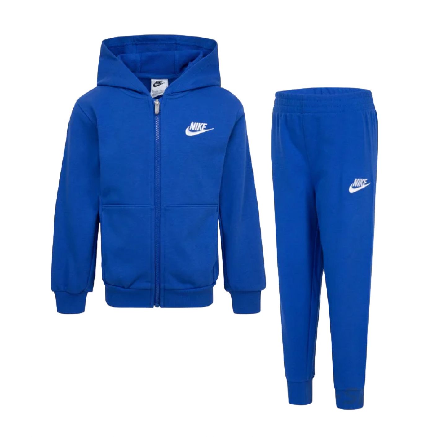 Nike Junior Club Essentials Trainingsanzug mit durchgehendem Reißverschluss Blau