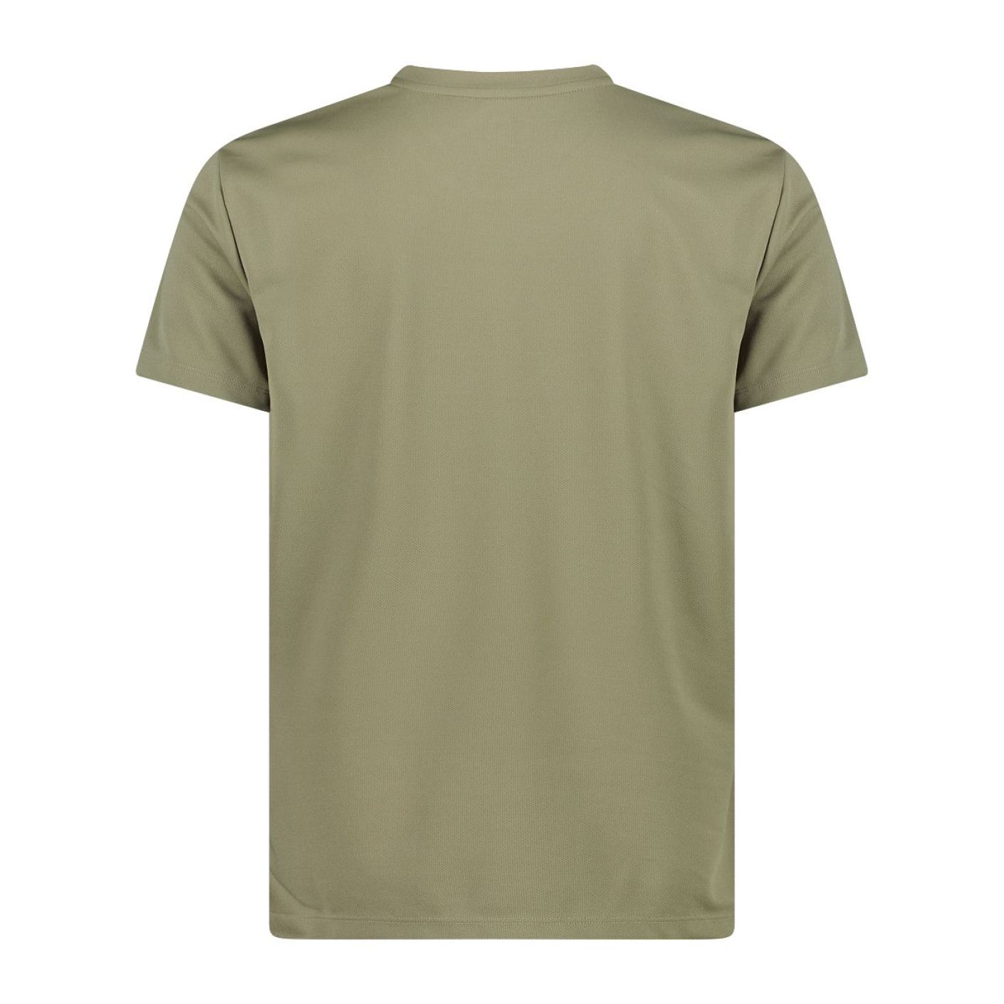 CMP Crew Neck Solid T-Shirt Sage for Men