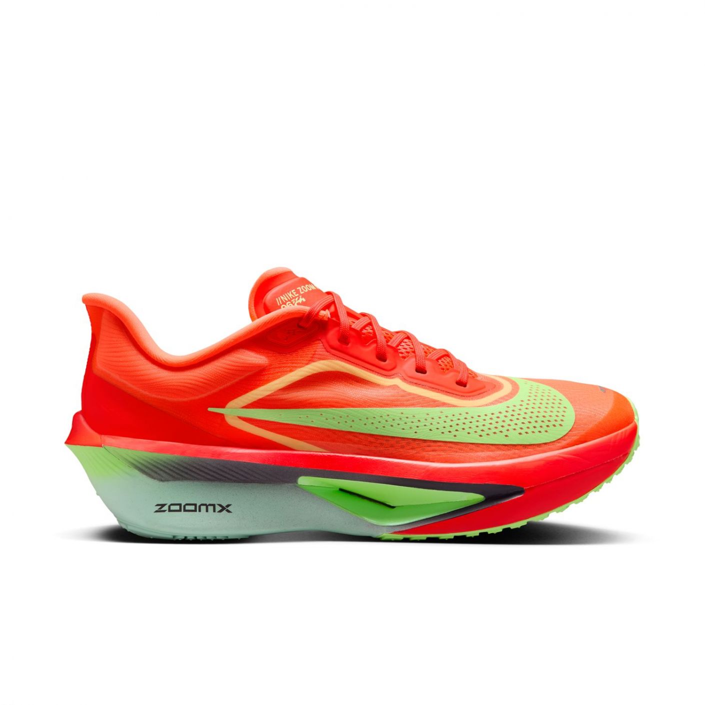 Nike Zoom Fly 6 Bright Crimson/Lime Blast/Mint Foam/Cave Purple da Uomo