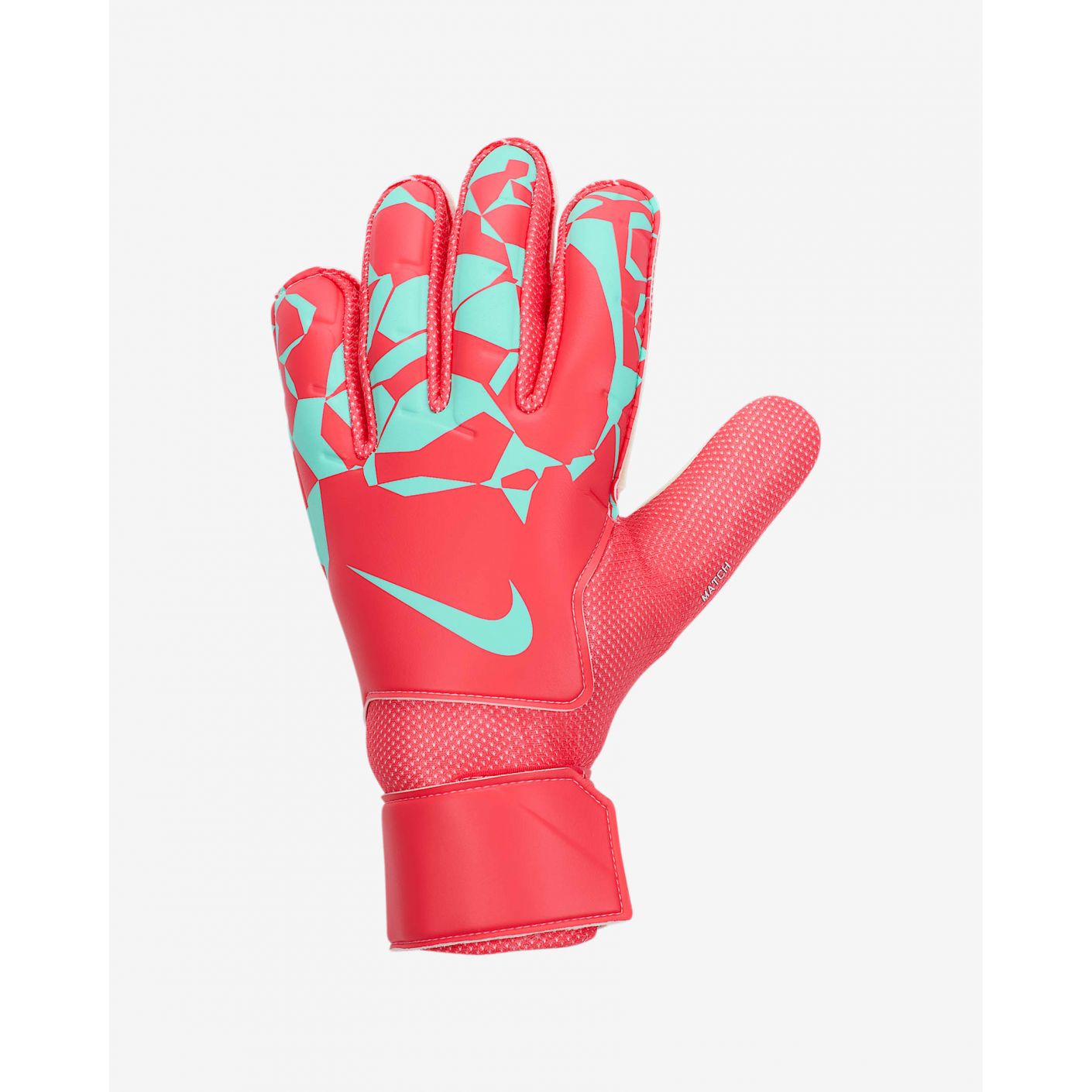 Nike Match Torwarthandschuhe Ember Glow/Aurora Green für Erwachsene