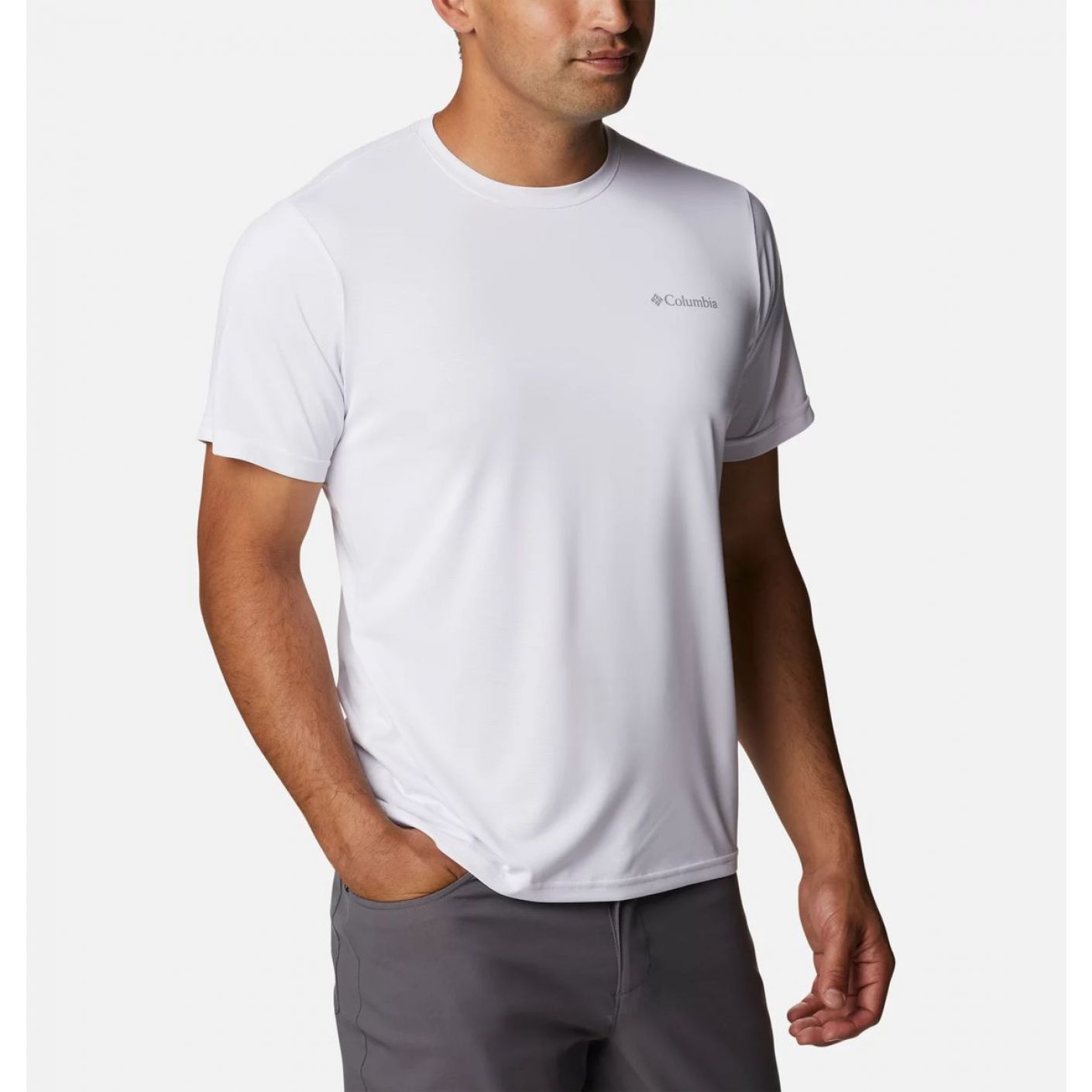 Columbia T-Shirt Hike White da Uomo