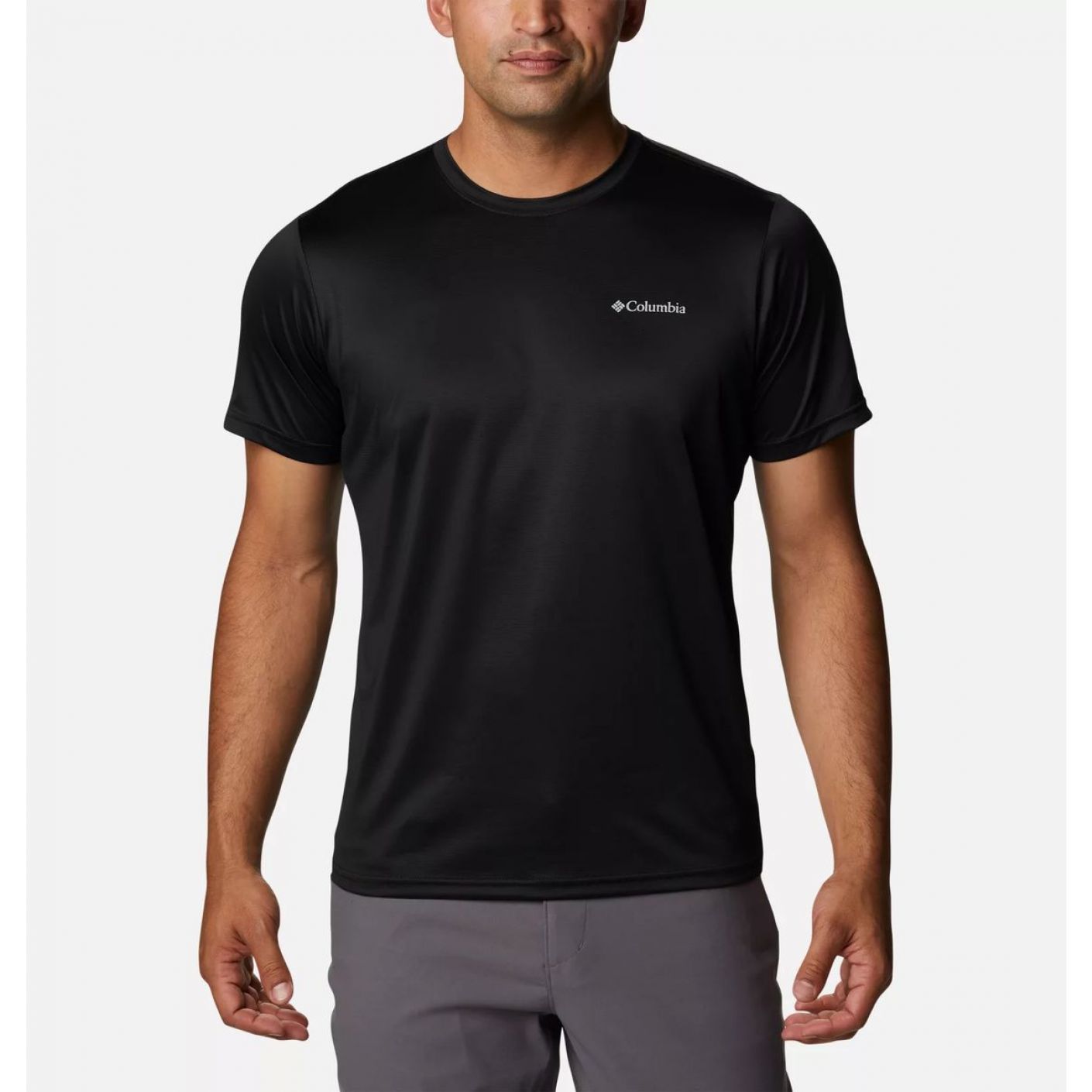 Columbia T-Shirt Hike Crew Black da Uomo